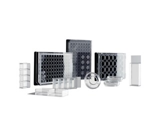 Cell Imaging Consumables family, white background