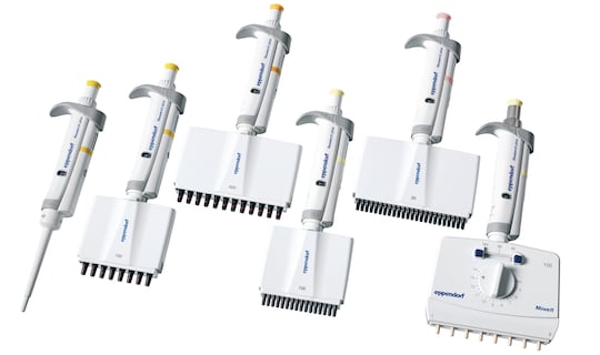 Eppendorf Research® plus single- and multi-channel mechanical pipettes