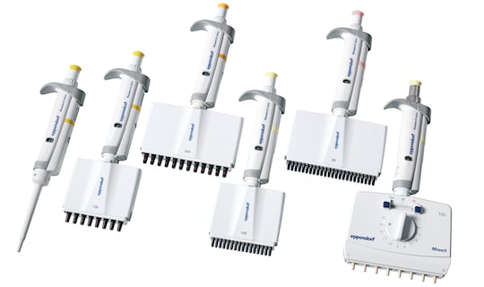 Eppendorf Research_REG_ plus single- and multi-channel mechanical pipettes