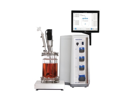 BioFlo 320 with cell culture vessel and scale
