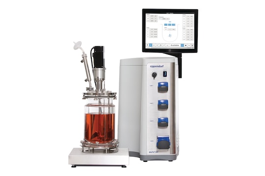 BioFlo 320 with cell culture vessel and scale