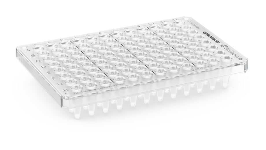 PCR twin.tec plate 96 semi-skirted BioBased clear clear