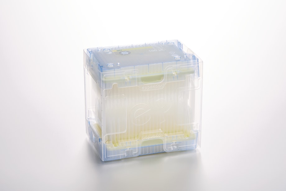epT.I.P.S. 384 Reloads, 100µL light yellow, Eppendorf Quality