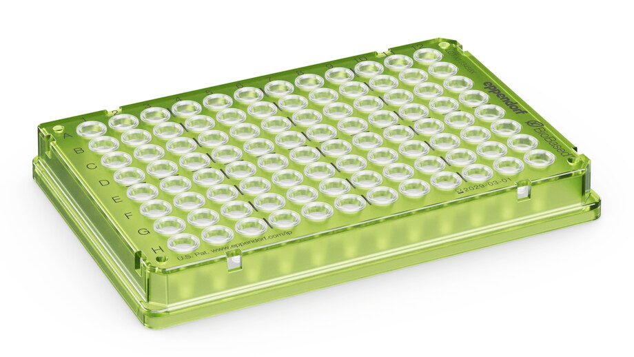 PCR twin.tec plate 96 skirted BioBased_spring green green