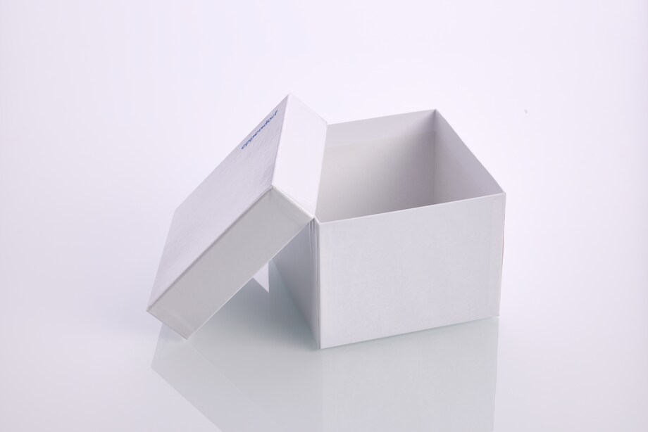 Eppendorf cardbox freezer box for 4 in/ 102 mm vessels ULT Freezer_Box_(also kown as storage box) for 4 in/ 102 mm vessels, made of cardboard