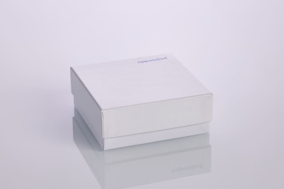 Eppendorf cardbox freezer box for 2 in/ 53 mm vessels ULT Freezer Box_(also kown as storage box) for 2 in/ 53 mm vessels, made of cardboard