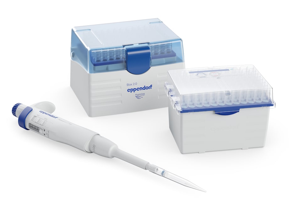 Eppendorf Research® 3 neo 1-channel, 50 – 1000 µL blue, incl. epT.I.P.S. Box 2.0 and ep Dualfilter T.I.P.S. Reload