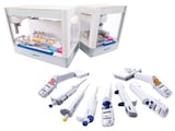 Eppendorf liquid handling and dispensing equipment, including pipettes and automated liquid handlers.