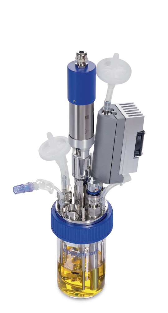 DASbox Mini Bioreactor f, with medium