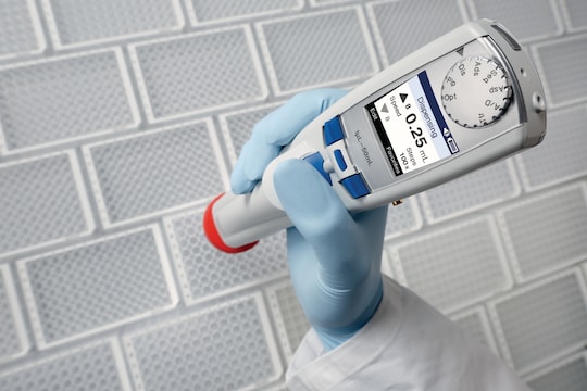 Repeater® E3/E3x multi-dispensers are ideal to quickly fill plates