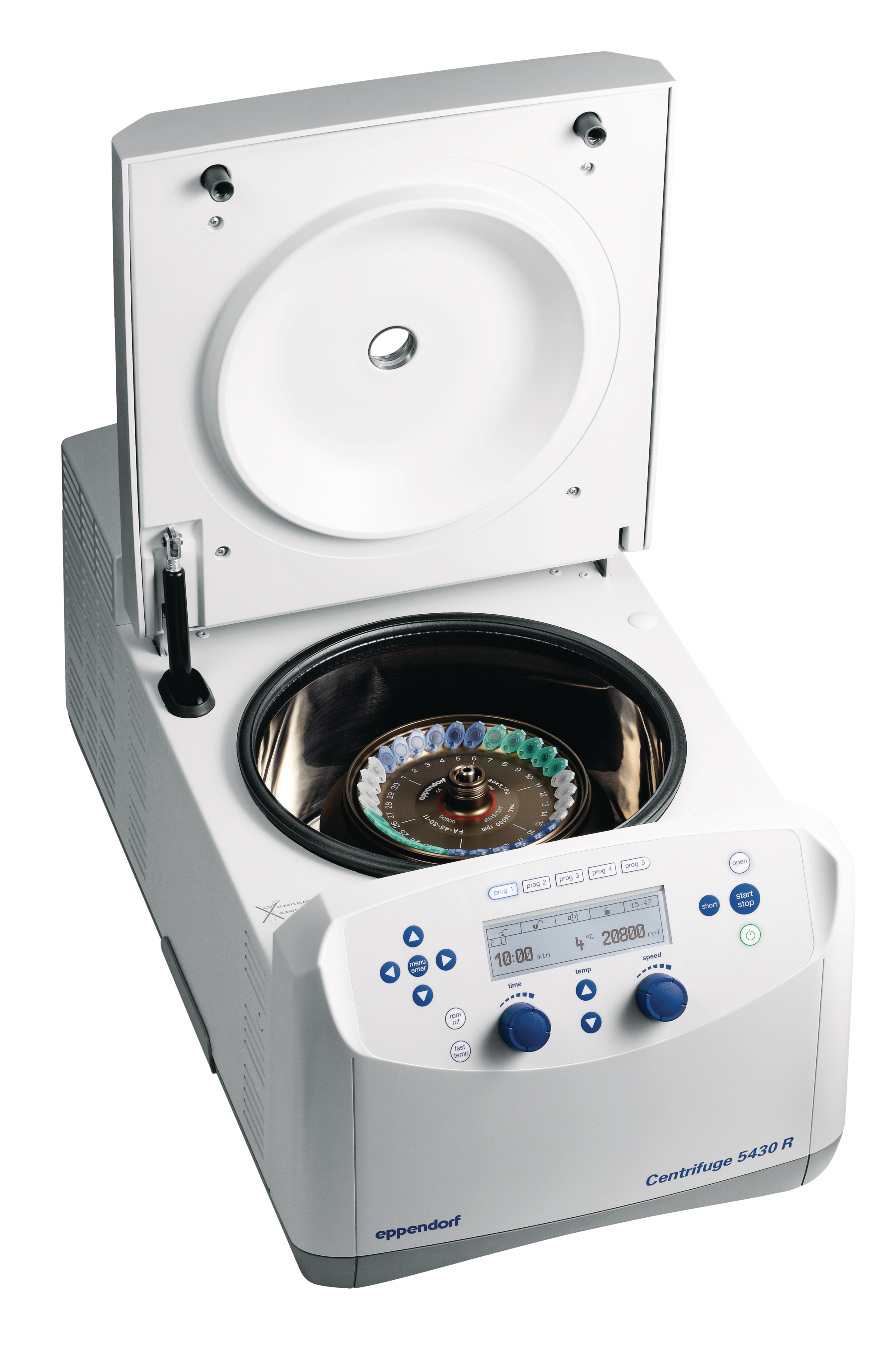 Centrifuge 5430 R: open, knobs (2)