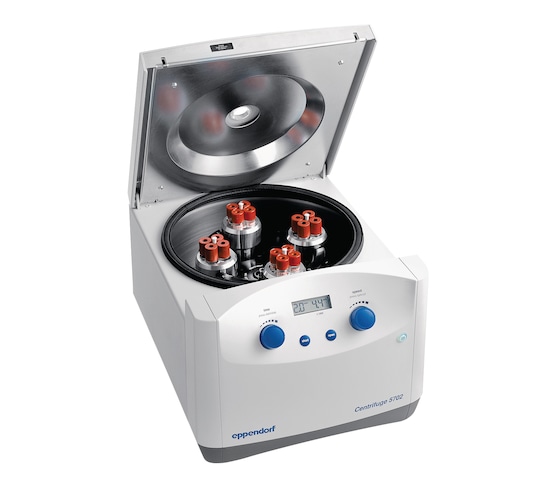 Multipurpose Centrifuge 5702, with an open lid