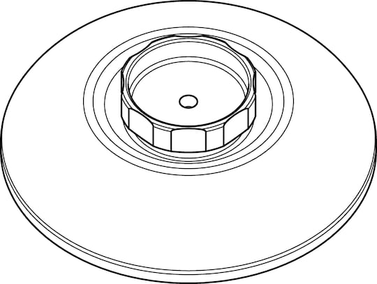 Lid for rotor F-34-6-38