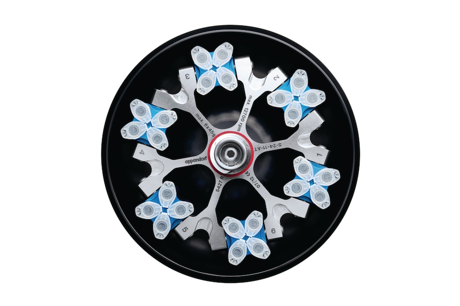 Rotor S-24-11-AT Rotor basculante de microcentrífuga para 24 tubos de 1,5 mL