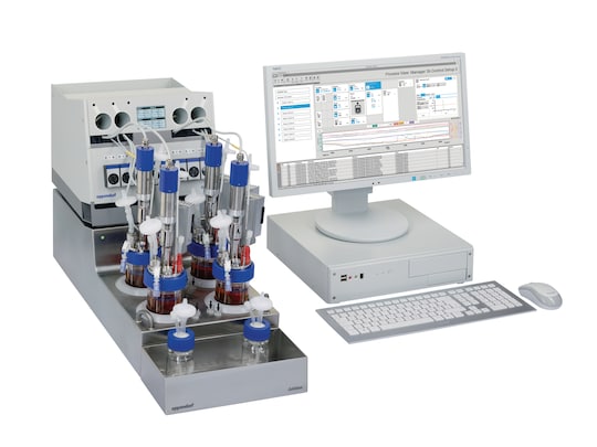 DASbox cell culture, with PC