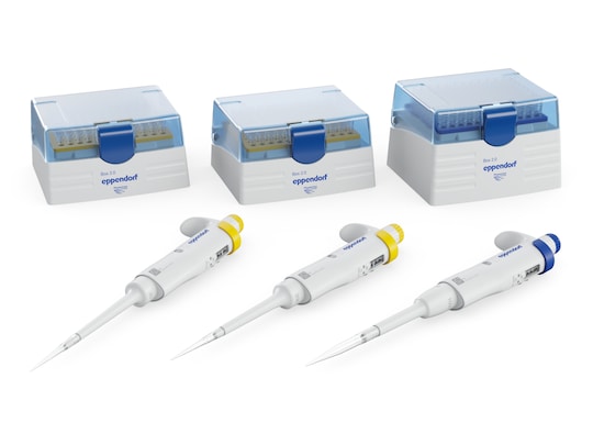 3x Research 3 neo pipettes, incl. 3x epT.I.P.S.® Box 2.0 (x 96 pipette tips)