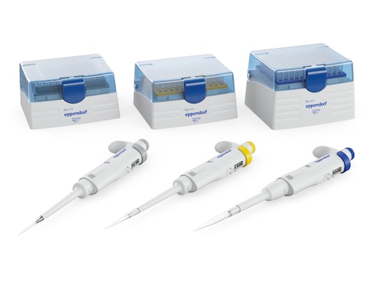3x Research 3 neo pipettes, incl. 3x epT.I.P.S.® Box 2.0 (x 96 pipette tips)