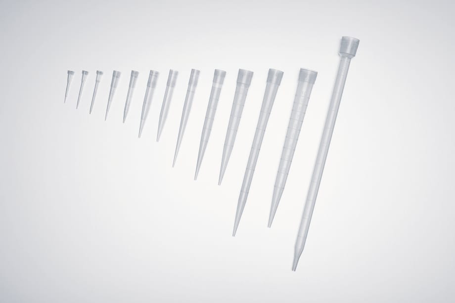 Eppendorf epT.I.P.S.® – available in sizes from 0.1 µL to 10 mL Eppendorf epT.I.P.S._REG_ – available in sizes from 0.1_NBSP__MICRO_L to 10_NBSP_mL