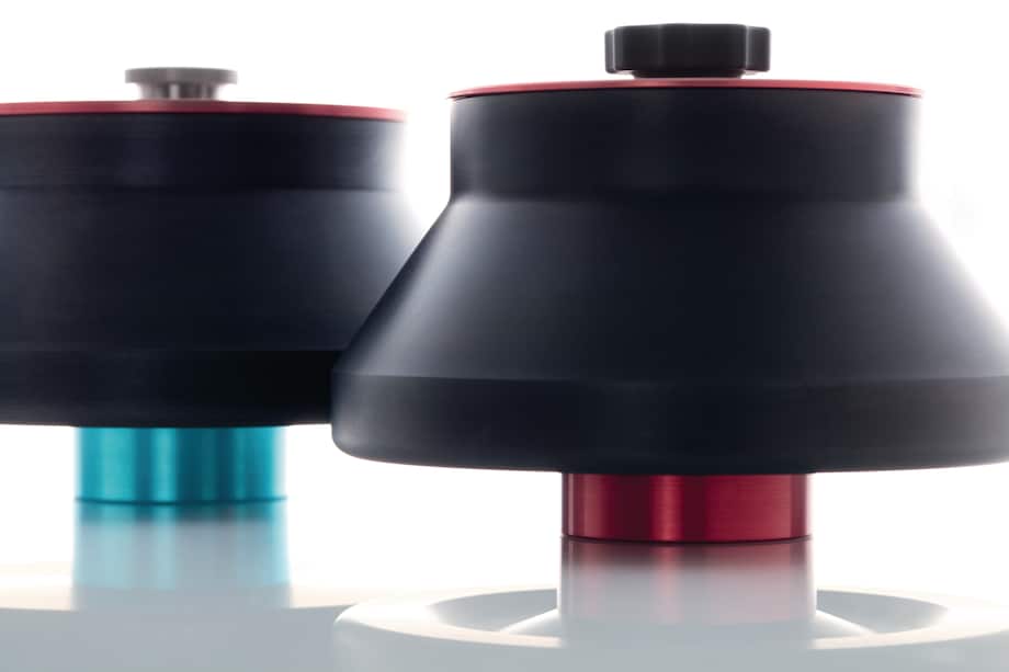 Rotor colour code, side view Centrifuge CR22N, Centrifuge CR30NX Fixed-angle rotors of high-speed floorstanding centrifuges