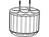 Adapter 5825755006 8x30mL, flat