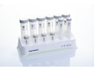 5, 15, and 50 mL conical tubes with Eppendorf SafeCode barcode label to ensure safe sample identification, stored in rack