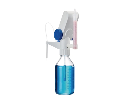 A drying tube is available as accessory for the Eppendorf Top Buret
