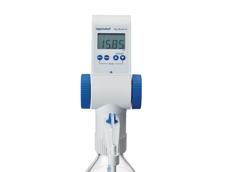 The Eppendorf Top Buret features a user-friendly display – Example Model H