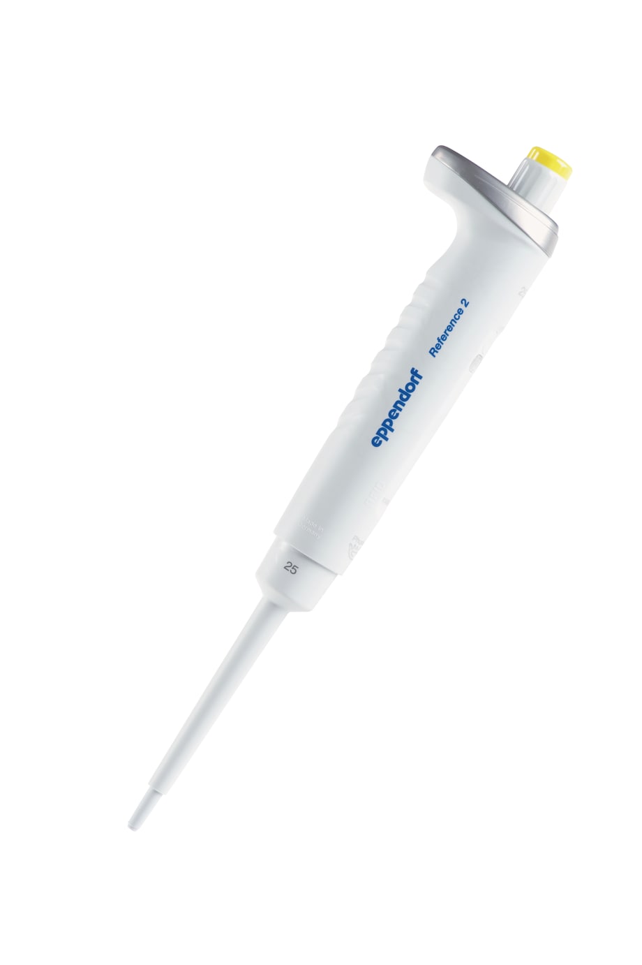 Reference 2 single-channel, fixed, 0.1 – 25 µL, yellow Reference 2 single-channel, fixed, 0.1 – 25 µL, yellow