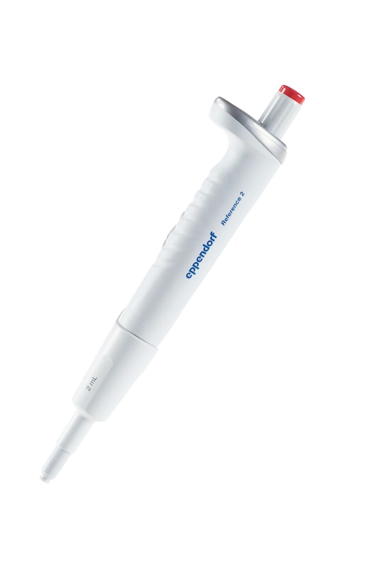 Reference 2 single-channel, fixed, 2 mL, red