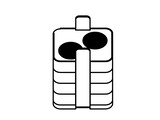 Adapter 2x75 mL