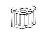 Adapter 7x50 mL, Falcon 5920711008