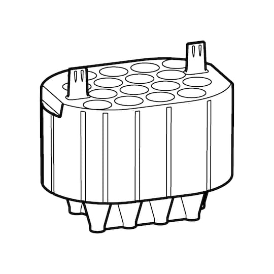 Adapter, 16x15 mL, DWP, 5920712004
