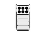 Adapter 6x17 mL