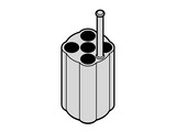 Adapter 5x1.4 mL with holding stick