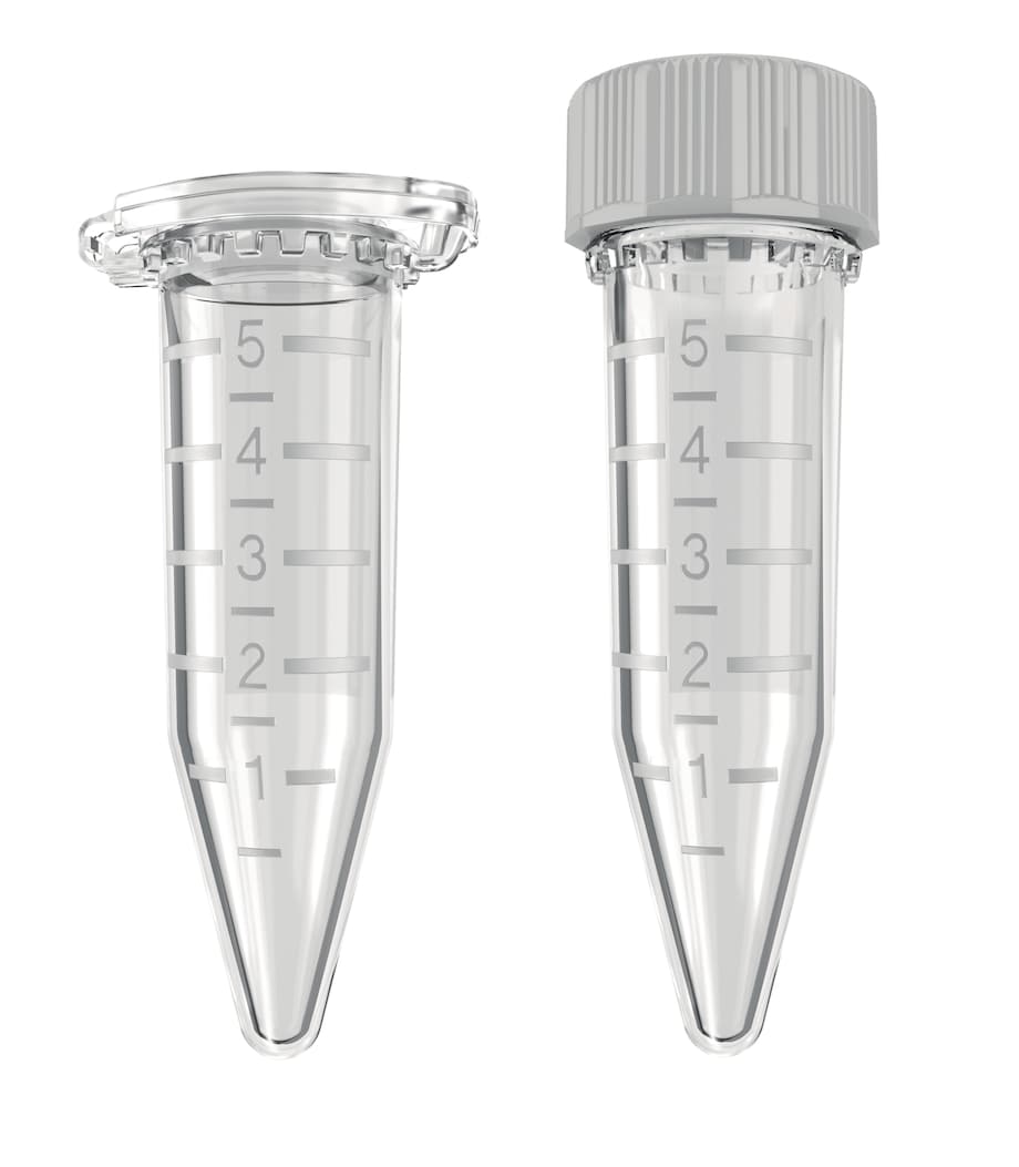Eppendorf Tubes_REG_ 5 mL with screw cap and snap cap options Eppendorf Tubes_REG_ 5 mL with screw cap and snap cap options