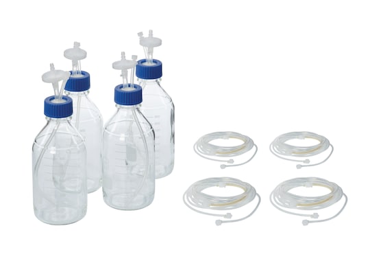 DASGIP Feed Line Set CFLEX 4 tubes incl reservoir bottles 1