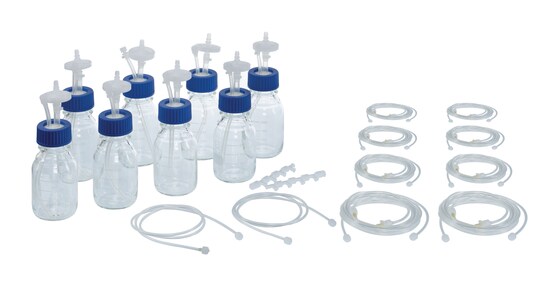 DASGIP Feed Line Set CFLEX 8 tubes incl. reservoir bottles 1