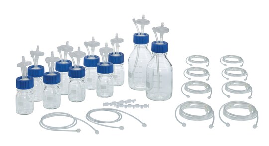 DASbox Feed Line Set CFLEX for MP8, reservoir bottles 1