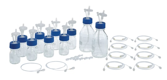 DASbox Feed Line Set PTFE for MP8, reservoir bottles