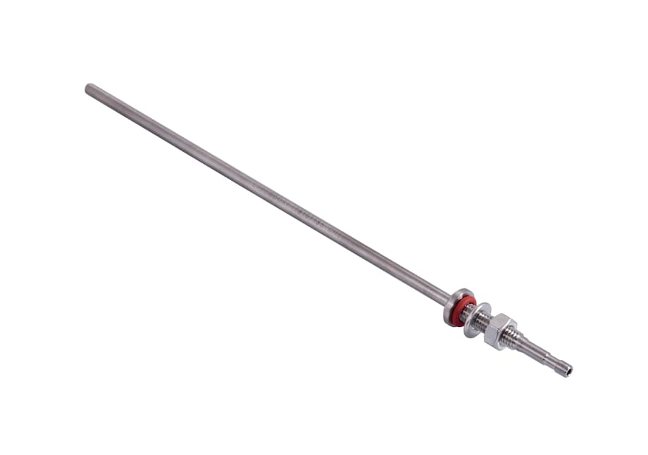 Thermowell M6 L200 ID2 Li163 stainless c, 77102027 Thermowell M6 L200 ID2 Li163 stainless c