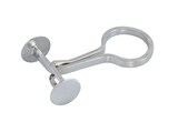 Tubing Clamp nickel-plated brass