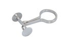 Tubing Clamp nickel-plated brass