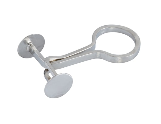 Tubing Clamp nickel-plated brass