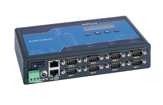 Ethernet to Serial Device Server 8 ports