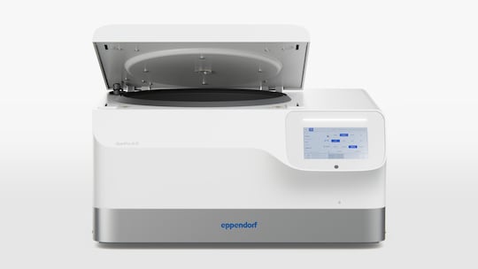 Eppendorf SpinPro 6 R centrifuge for broad range of sample separation