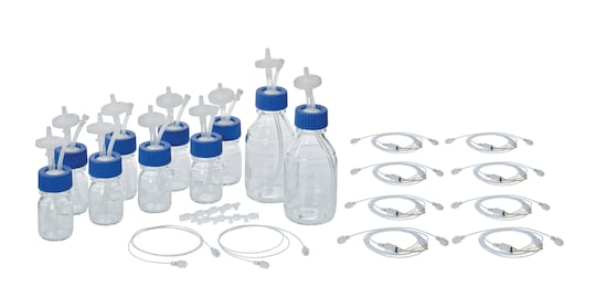 DASbox Feed Line Set PTFE for MP8, reservoir bottles