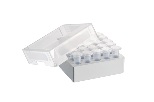 Eppendorf Storage Box for 5 mL conical tubes for storage in ULT freezers