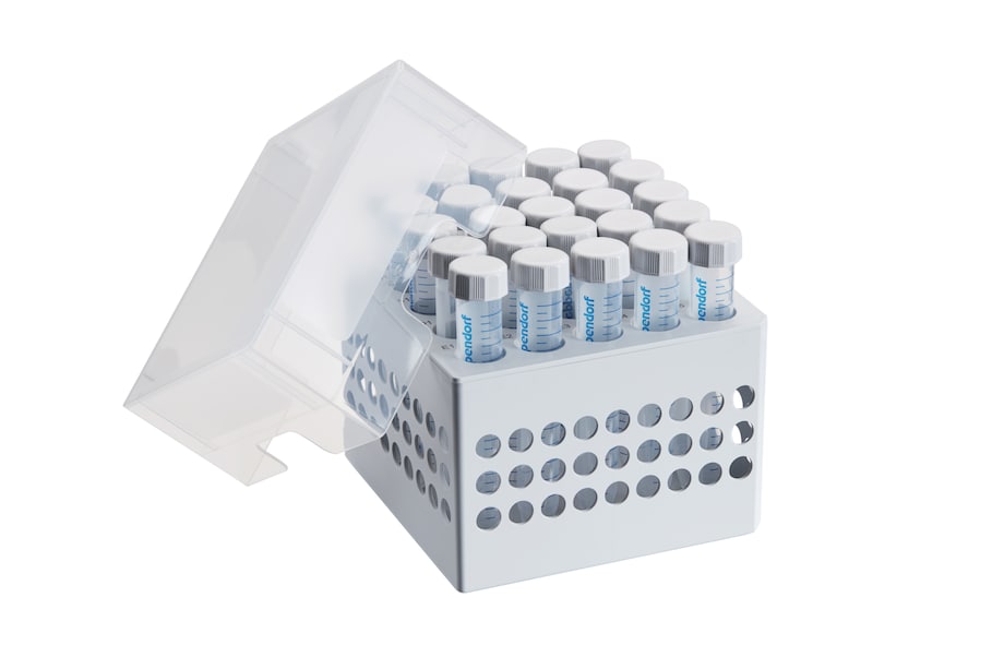 Eppendorf Storage Box for 15 mL conical tubes for storage in ULT freezers