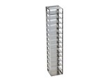 Metal tower rack for (2.0 in/ 53 mm) storage boxes in Eppendorf Innova<sup>&reg;</sup> ULT chest freezer - (6001040211)