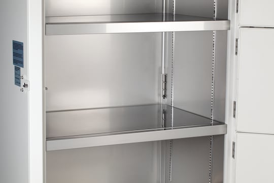 Eppendorf ULT freezer with steel interior for easy cleaning